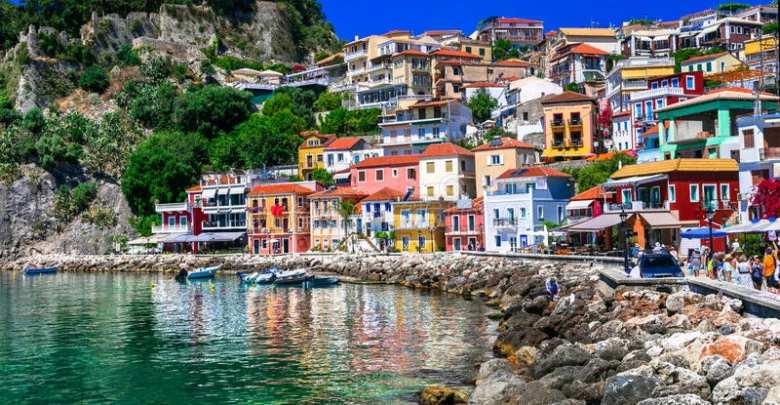 Parga waterfront