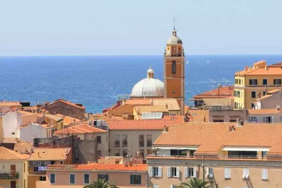 Ajaccio, Corsica: panoramic view