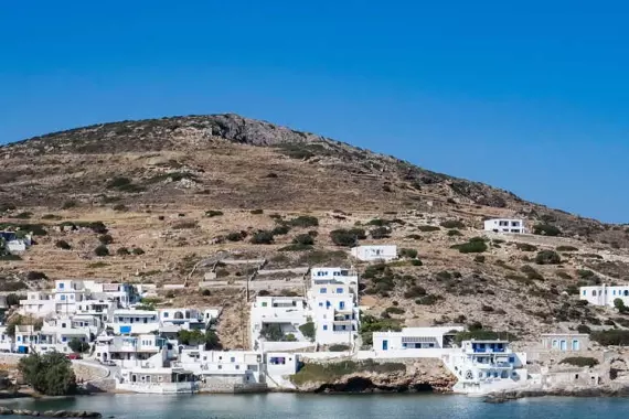 View of Sikinos from the coast