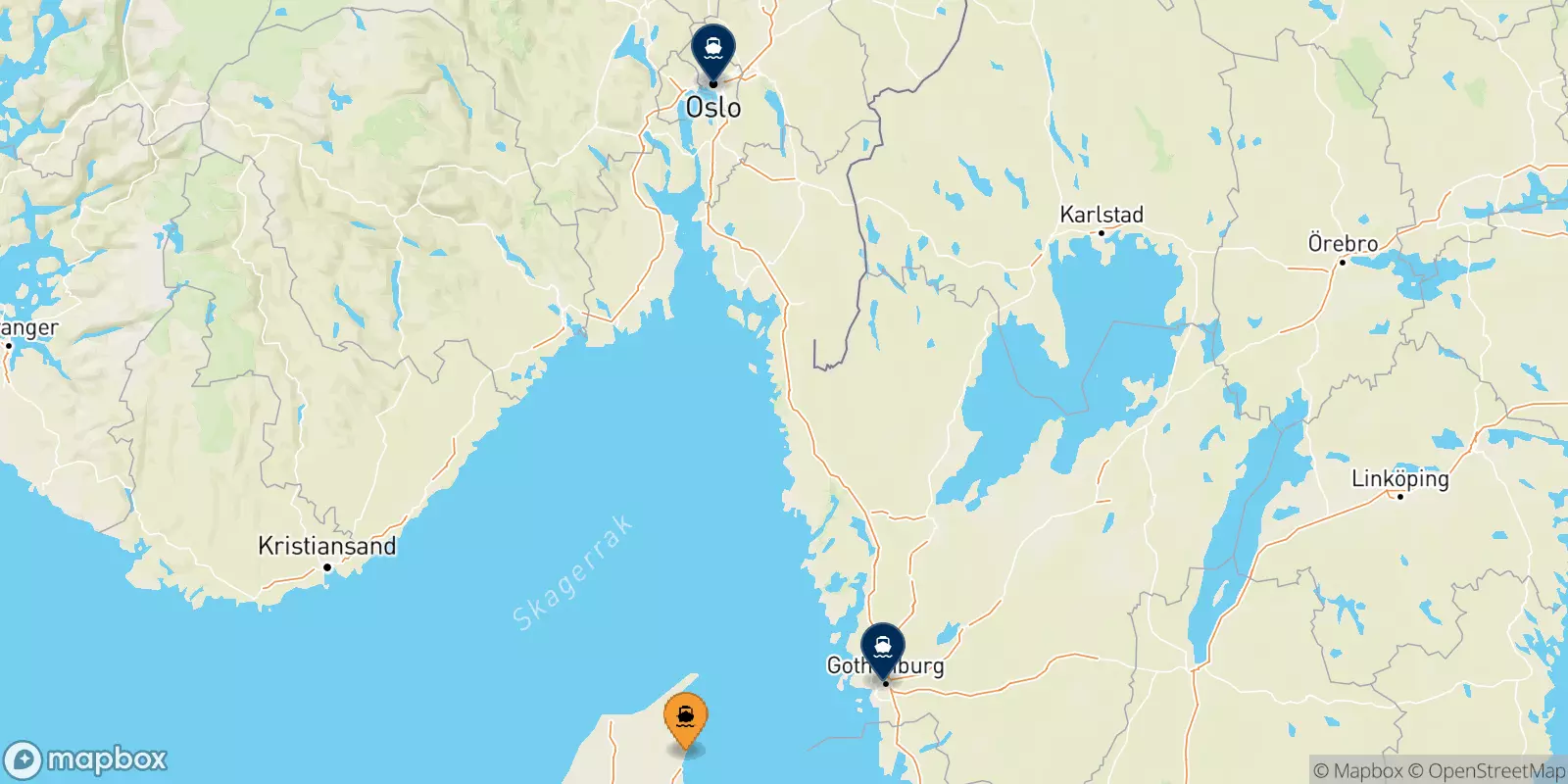 Ferries from Frederikshavn