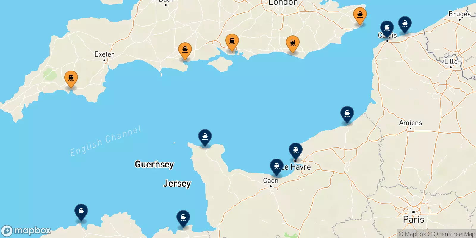 Ferries from Uk to France