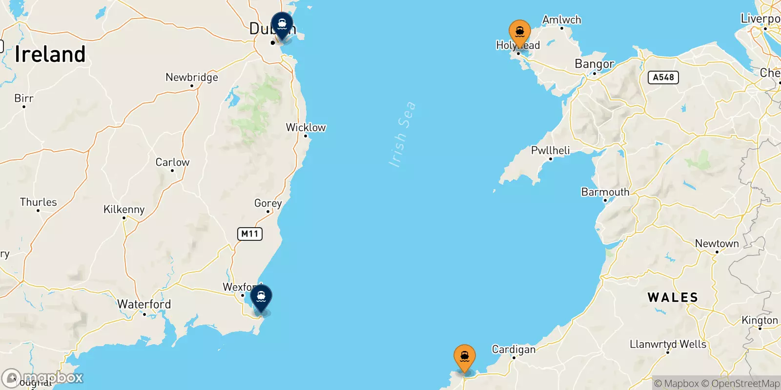 Ferries from Uk to Ireland