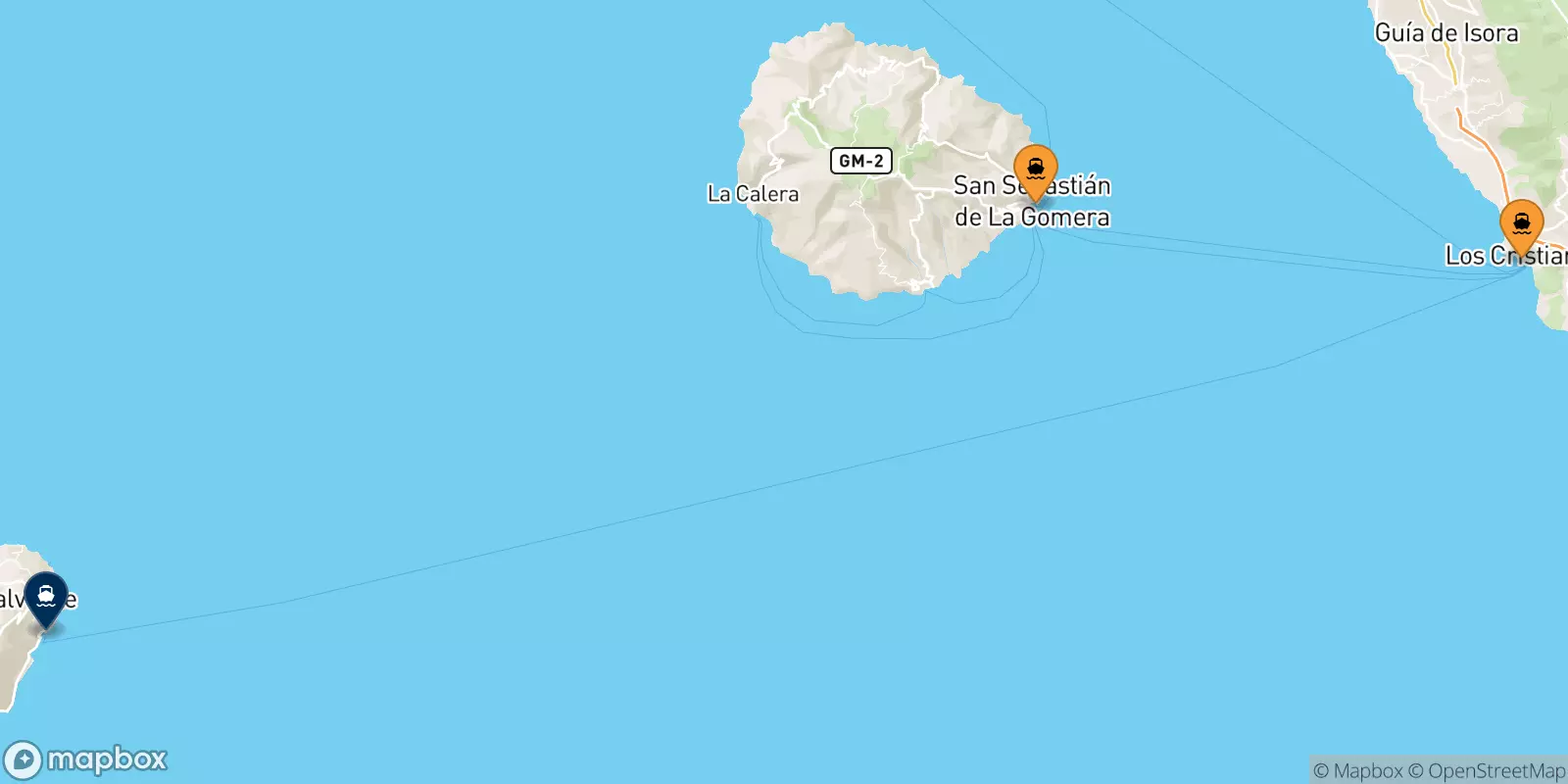 Ferries to Valverde (El Hierro)