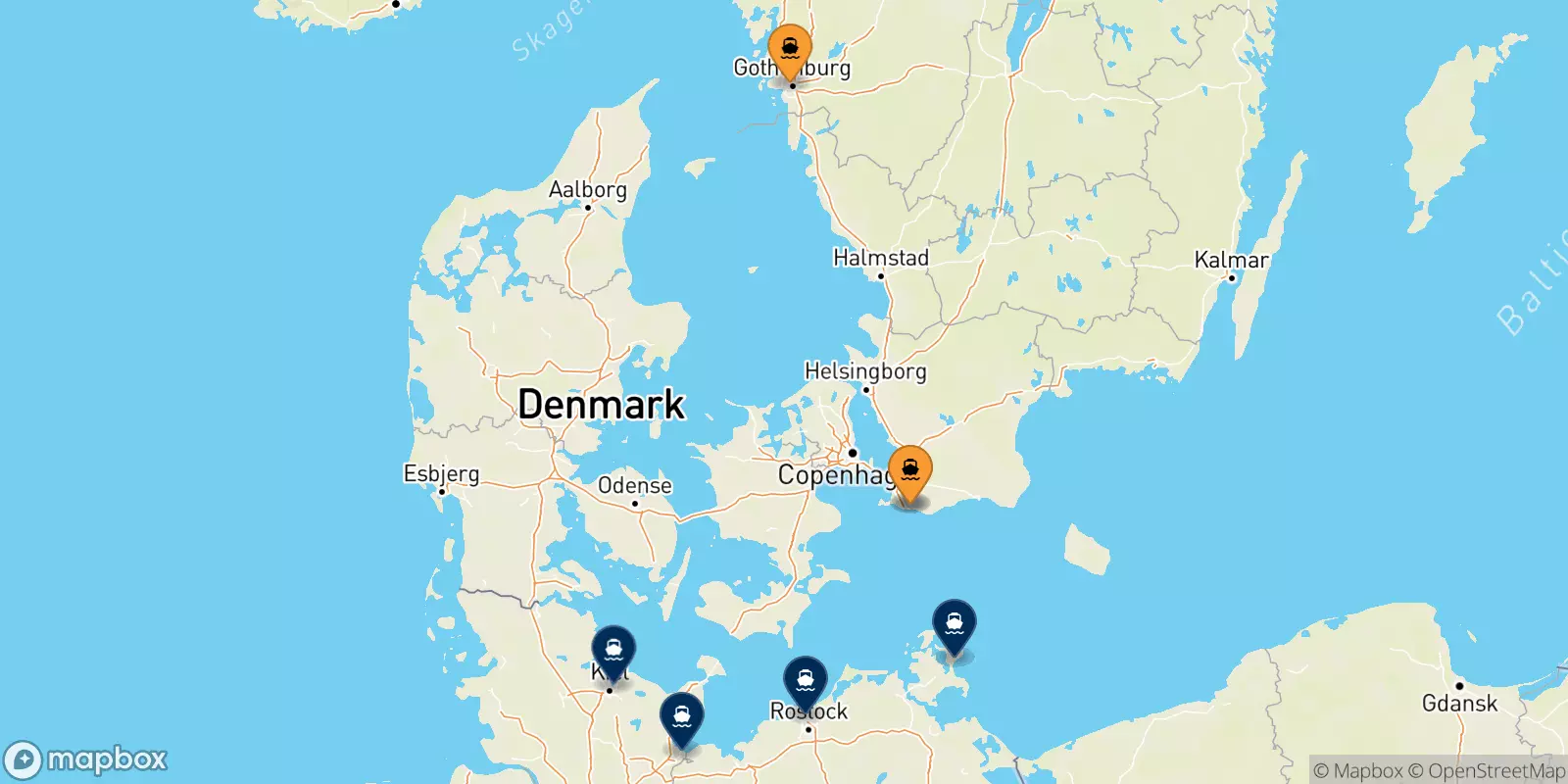 Ferries from Sweden to Germany