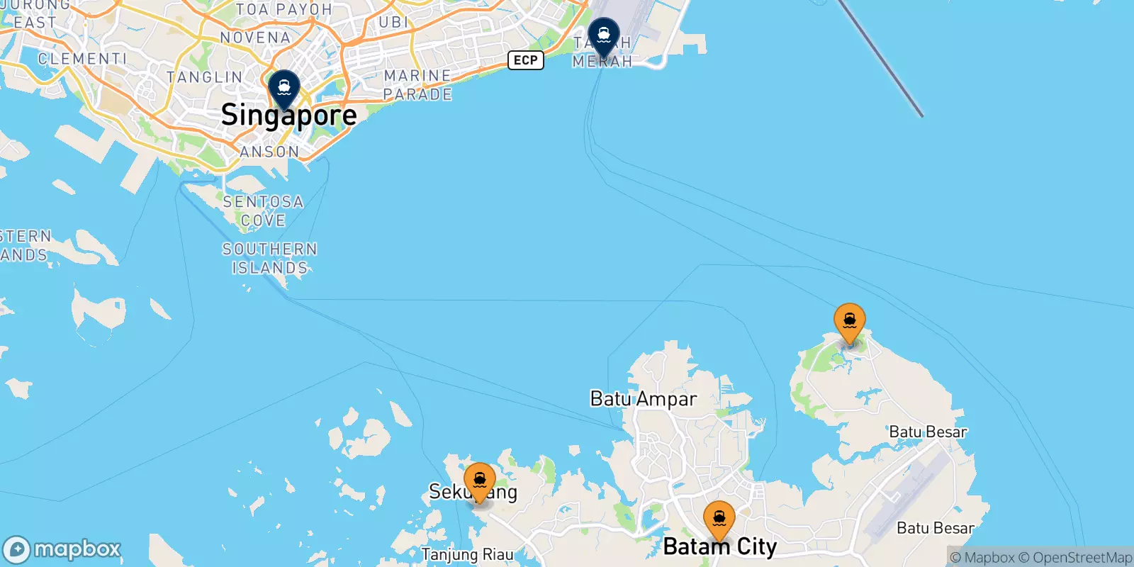 Ferries from Batam