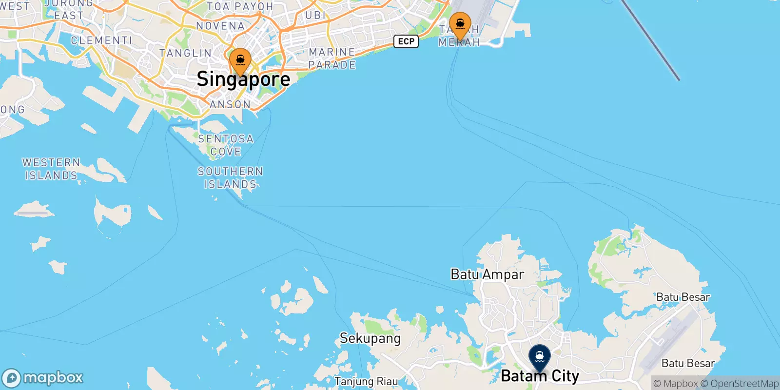 Ferries to Batam Centre